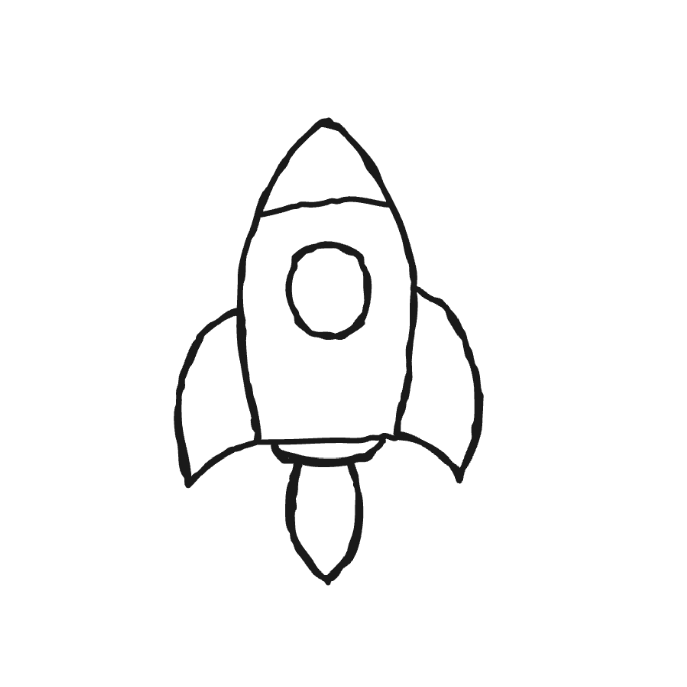 Rocket Drawing